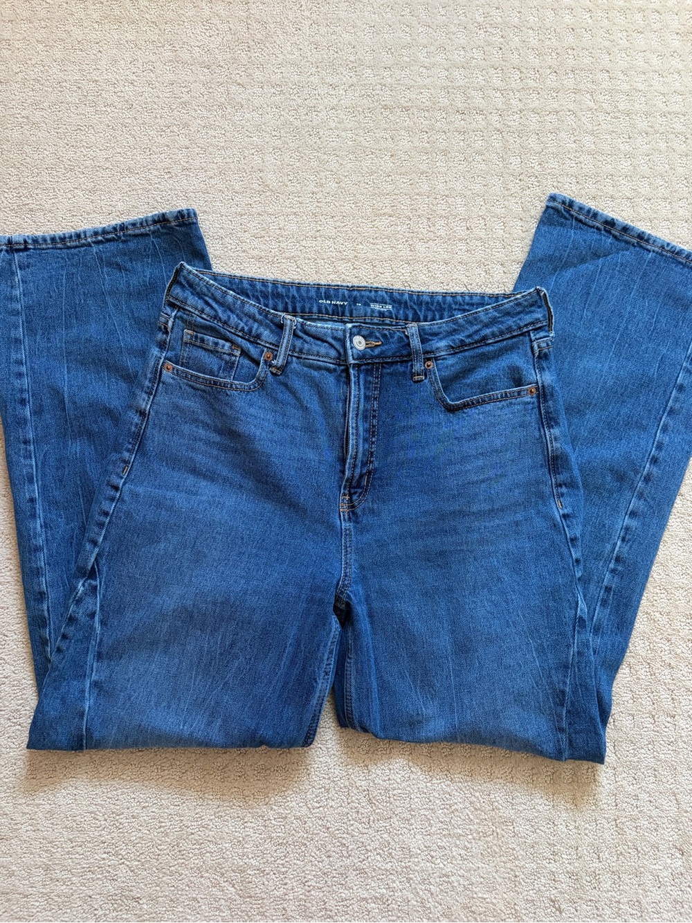 Old Navy Straight Leg Women's Jeans - Blue